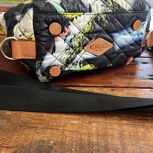 MZ Wallace Multicolor Quilted Crossbody Bag - Picture 3 of 10